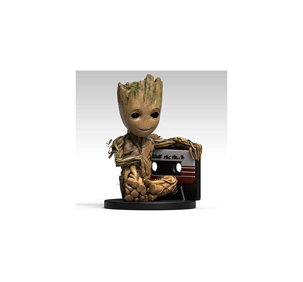 Marvel Deluxe Mega Baby Groot Box Black/Brown Printed PVC Gift Boxed, standard size