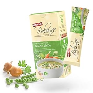 GEFRO Balance Suppen-Pause Grüne Welle: 6 Portionsbeutel, warme Mittagspaue & Mahlzeit