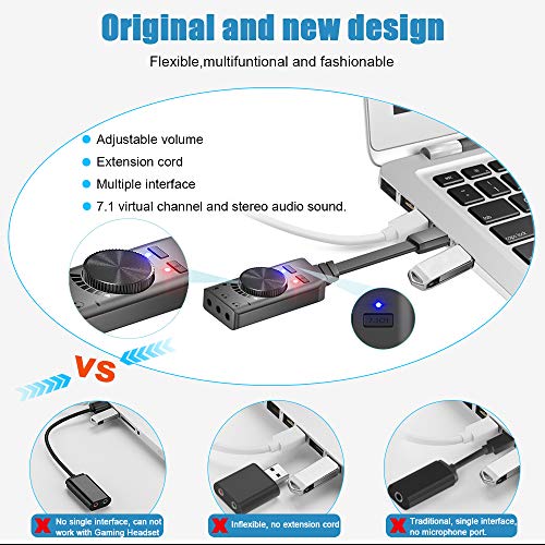 5 Virtual+BENGOO+External+Converter+Earphone