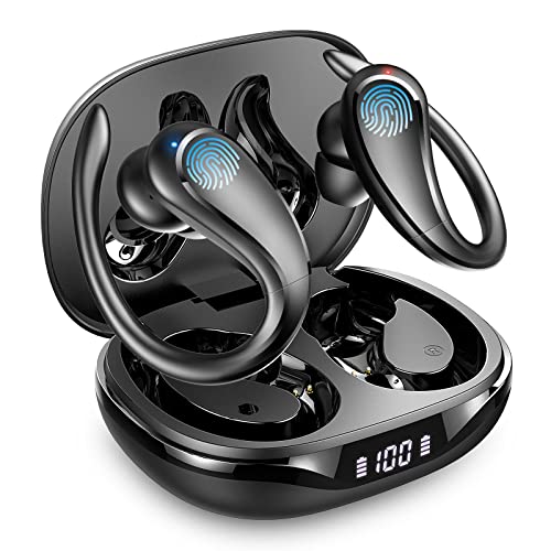 UOUOM Cuffie Bluetooth 5.3 Con ENC, IP7, 40 Ore Di Autonomia – Auricolari Wireless Stereo HiFi, Touch Control, Per IOS E Android
