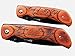 MTech Personalized Engraved Wood EDC Pocket Knife Groomsman Boyfriend Dads Grandpa Anniversary Husband Wedding Gift Contour Grip
