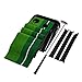 Indoor Golf Putting Practice Mat,Balight Putting Green Portable Outdoor Golf Auto Ball Return Function,1 Putter Putting Trainer Mat Dual-Track ProEdge - Extra Long 10.5 Feet Mat -2 Holes,5 Bonus Balls