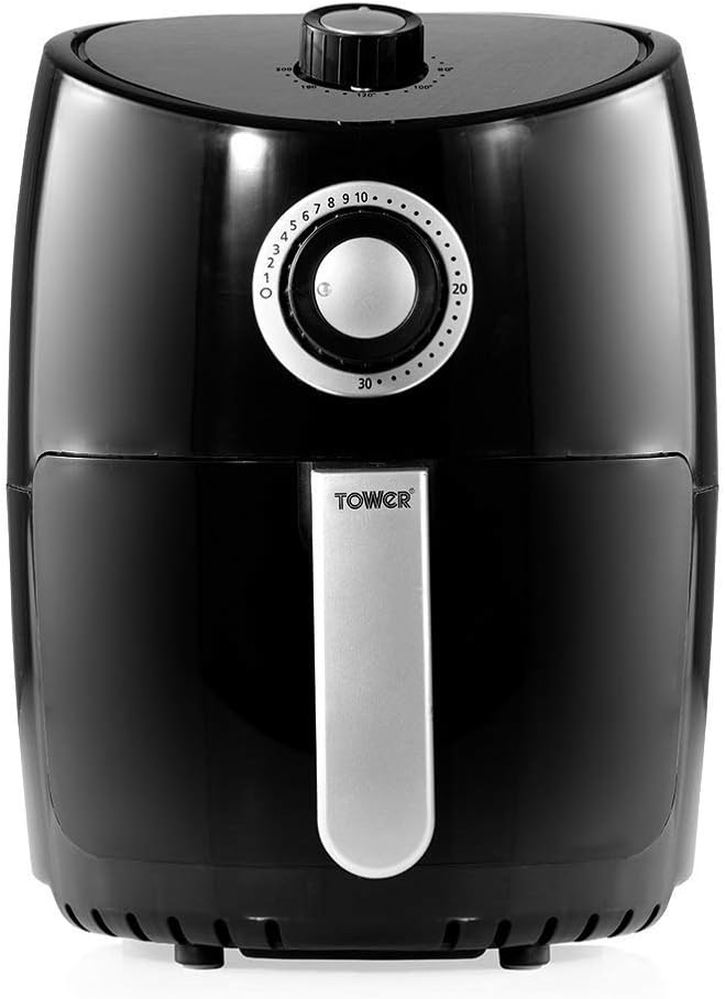 Tower Air Fryer with Rapid Air Circulation System, VORTX Frying