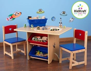 kidkraft star table and chair set