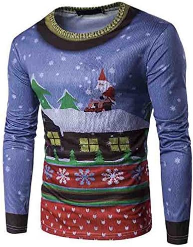 Ladies Realistic 3D Digital Print Sweaters Harajuku Pullover Big Pockets CT290 Asian M