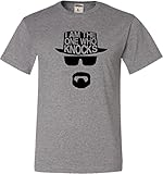 X-Large Oxford Adult I Am The One Who Knocks T-Shirt