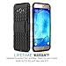 Galaxy A8 Case - MoKo Heavy Duty Rugged Dual Layer Armor with Kickstand Protective Cover for Samsung Galaxy A8 5.7 Inch 2015 Smartphone, BLACK (Not Fit Galaxy A Previous Generations)