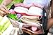 PK Baby Diaper Caddy - Bag in Tote Bag - Hanging Stroller Straps - Compact Nursery Organizer Storage in Girl Pink bundle set comes with a FREE Reusable Portable Waterproof Changing Pad Liner