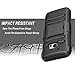 HTC 10 Case, Dual Layers [Combo Holster] Case and Built-in Kickstand Bundled with [HD Screen Protector] Hybird Shockproof and Circlemalls Stylus Pen[Black]