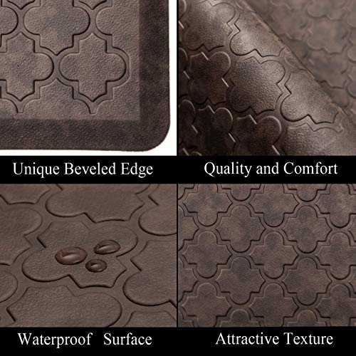 HEBE Oversized Anti Fatigue Comfort Mats for Kitchen Floor Standing
