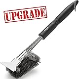 RVZHI Grill Brush and Scraper BBQ Brush for Grill,Safe 18
