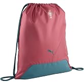 PUMA Portugal Gym Sack | Official Licensed Portugal TeamGOAL Drawstring Backpack | Lightweight Sports Bag | Eco-Friendly Recycled Materials