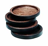 Noritake Kona Wood 3-3/4-Inch Coasters, Set of 4 (Kitchen)