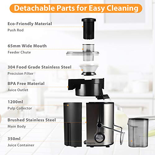 5 Bagotte+Extractor+Vegetable+Centrifugal+Dual+Speed