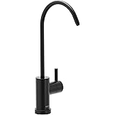 Moen F7660BL Sip Modern Drinking Water Beverage Faucet with Optional Filtration System (Sold Separately), Matte Black