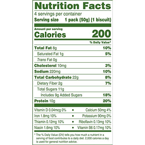 belVita Protein Soft Baked Blueberry Almond Breakfast Biscuits, 6 Boxes