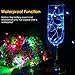LXS 12PCS Pack Fairy Lights Battery Operated 6.5' 20 LED String Lights Firefly Lights Halloween Lights Copper Wire LED Lights DIY Wedding Dinner Party Bedroom Christmas Decor(6 Colors)