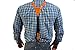 Leather suspenders prime, for men, 3 in 1 clips, snap hooks and buttons / gift box / real leather (Tan)