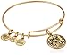 Alex and Ani Divine Guides Expandable Bangle Bracelet for Women, Saint Anthony of Padua Charm, 2 to 3.5 in