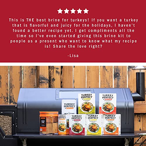 Fire & Flavor Herb Turkey Perfect Brine Kit Turkey Brine Kit with Bag