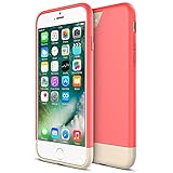 iPhone 7 Case, Maxboost [Vibrance Series] Protective Slider Style Cases for Apple iPhone 7 2016 SOFT-Interior Scratch Protection Finished Hard Cover - Italian Rose/Champagne Gold