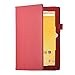 Acer Iconia One 10 B3-A20 case, KuGi Multi-Angle Stand Slim-Book PU Leather Cover Case only fit for for Acer Iconia One 10 B3-A20 tablet (Red)