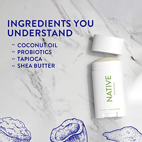Native Deodorant Natural Deodorant Vegan, Gluten Free, Cruelty Free