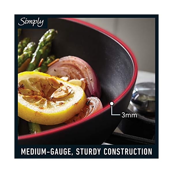 Calphalon 10Piece NonStick Kitchen Cookware Set, Black Pots & Pans