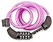 SafeBest Bike Lock, Combination Cable Bicycle Lock, Resettable. Black, Blue, Pink, and White Colors Available. Most Popular 6-Foot Length Safest Lightweight Lock. Best Value Bike Lock Cable.