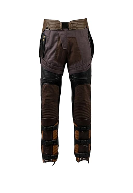 Guardians of the Galaxy Peter Jason Quill Starlord Uniform Cosplay Kostüm Pants Herren L