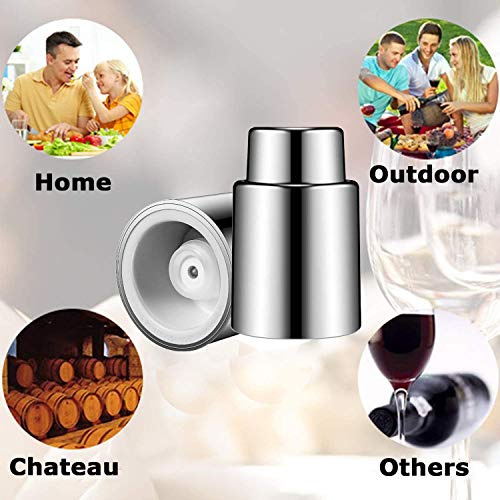 Vacuum Wine Stoppers Reusable Wine Corks/Wine Preserver/Wine Sealer to