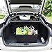 MIU COLOR Car Trunk Storage Organizer Collapsible Cargo Storage Containers for Cars Sedan SUV Truck, Black