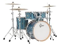 Gretsch Catalina Maple 5 Piece Drum Kit with Hardware-Aqua Sparkle
