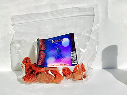 Carolina Reaper Chili Peppers Wicked Reaper World's Hottest Dried Spice 10 Pack +2 Free - Thumbnail 2