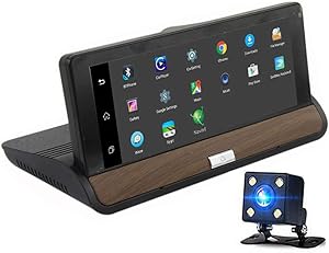 ZYZYZ GPS Car Dashboard Camera Recorder,Car 7" IPS 3G WiFi Car DVR Dash Camera Android 5.0 GPS Navigation Video Recorder Bluetooth Dual Lens Dash Cam DVR Full HD 1080P