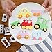 Farm Animals Cake Decorating Cutters - Cartoon Tractor/Car Cookie Cutter Set/Pig Sheep Cow/Biscuit Mold for DIY Baking Fondant Sugarcraft Pastry Cupcake Toppers