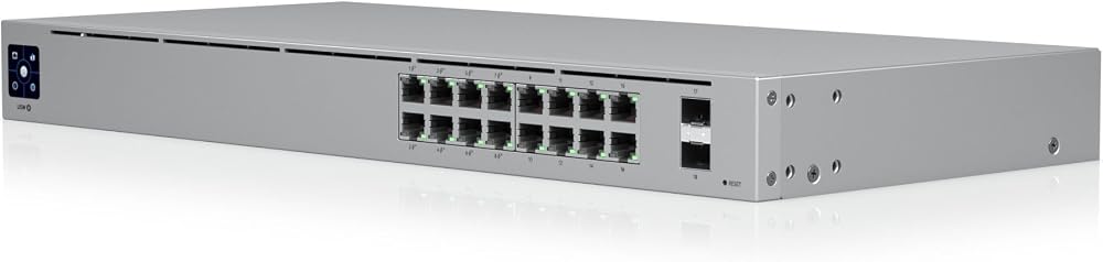 Ubiquiti USW-16-POE 16-Port PoE Switch 2 Layer 150W