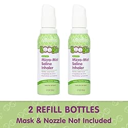 Boogie Micro-Mist Saline Inhaler Refill, Baby Nose