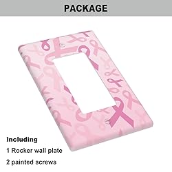 Pznen Pink Robbin ‎Rocker Light Switch Plates