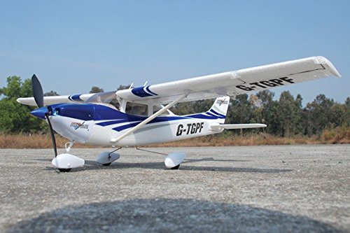 Top Gun PARK FLITE CESSNA 182 SKYLANE RTF MODE 2 - BLUE