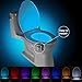 Toilet Bowl Light,2pc-Pack,Toilet Night Light,Motion Sensor Light,Nightlight Color Changing Led Toilet Seat Light