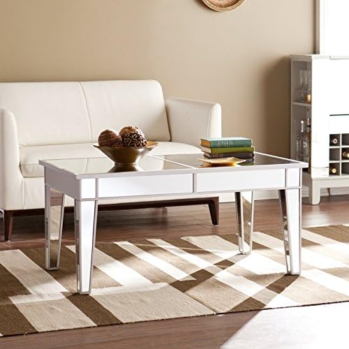 Willa Arlo Interiors Markita Mirrored Coffee Table