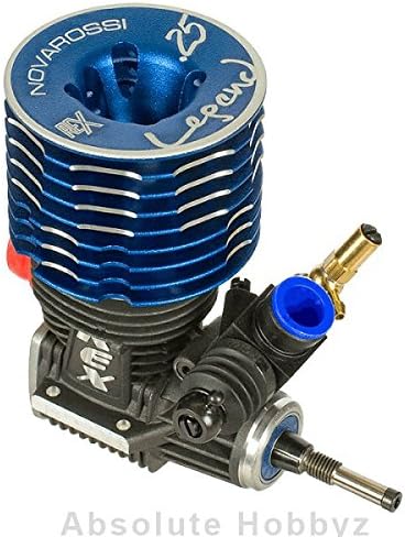 Novarossi Rex Legend 25 Truggy 7-Port Engine Turbo Plug (Steel Bearings)