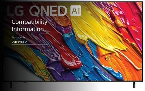 LG 75-Inch Class QNED AI 4K QNED82A Series Smart TV w/AI Sound, HDR10, 4K Super Upscaling, Filmmaker Mode, Wow Orchestra, Alexa Built-in (75QNED82AUA, 2025)