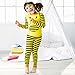 SkipHop Zoo Little Kid and Toddler Pajama Set, Brooklyn Bee, 2T