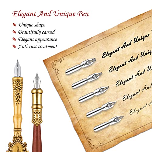 Hethrone Feather Pen Quill Pen Ink Set Calligraphy Pen Set Pricepulse
