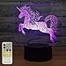 eTongtop Unicorn Night Light for Girls,Unicorn Toys Night Light lamp 16 Colors Bedside Lamp Touch&Remote Control,Birthday Gifts for 2 3 4 5 6 7 8 Year Old Girl and Unicorn Fans (Horse)