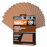 Fandeli | Multi-Purpose Sandpaper | 100 Grit | 25