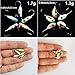 Krazywolf 45 Pieces Glow in Dark Ice Fishing Jig Kit