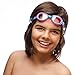 SWIM ELITE Kids Goggles for Swimming with Fun Car Hard Case for Kids & Toddlers Age 2-8 Years Old